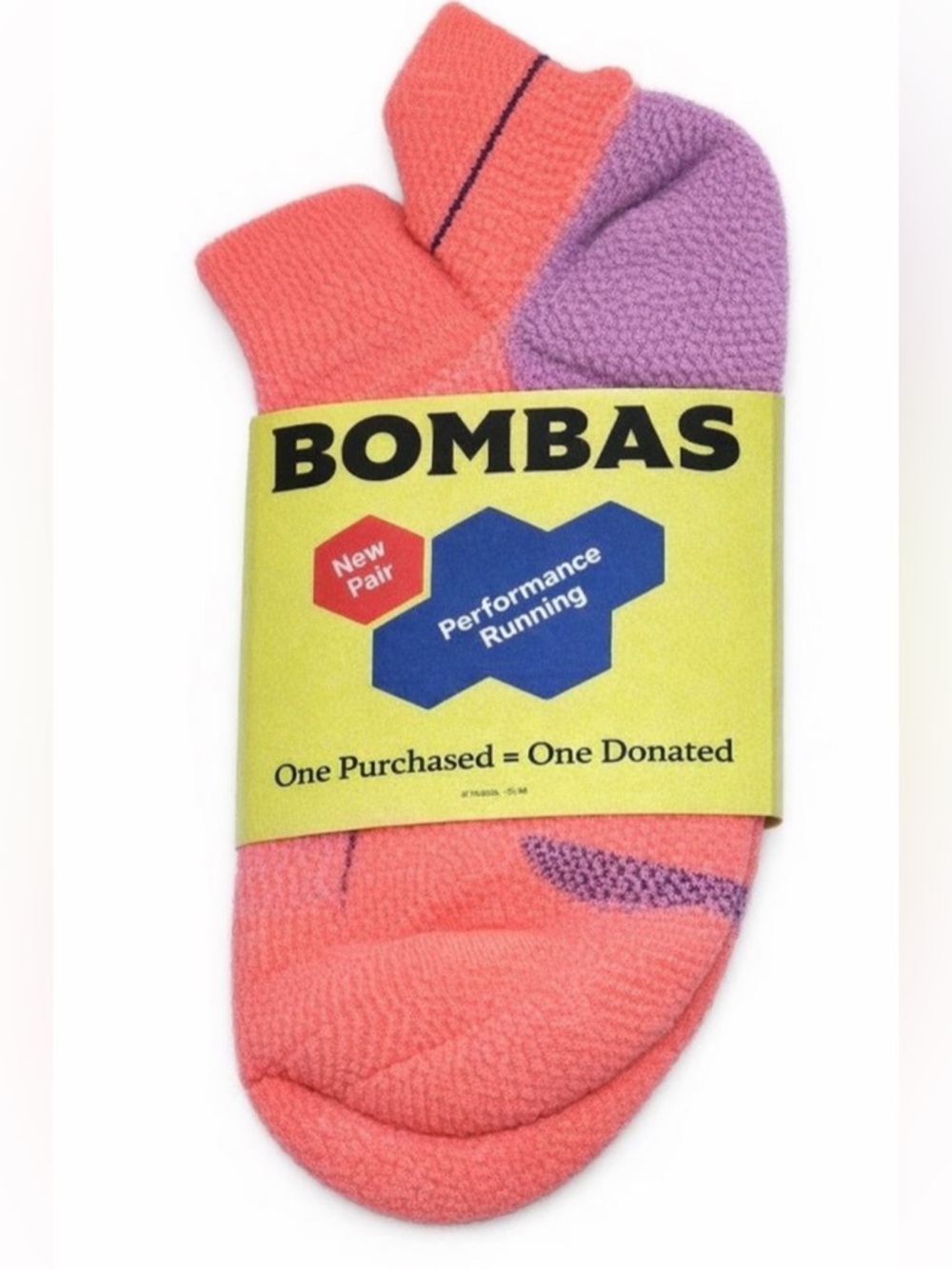 💌 B102- Bombas Hex Tec Performance Running Socks